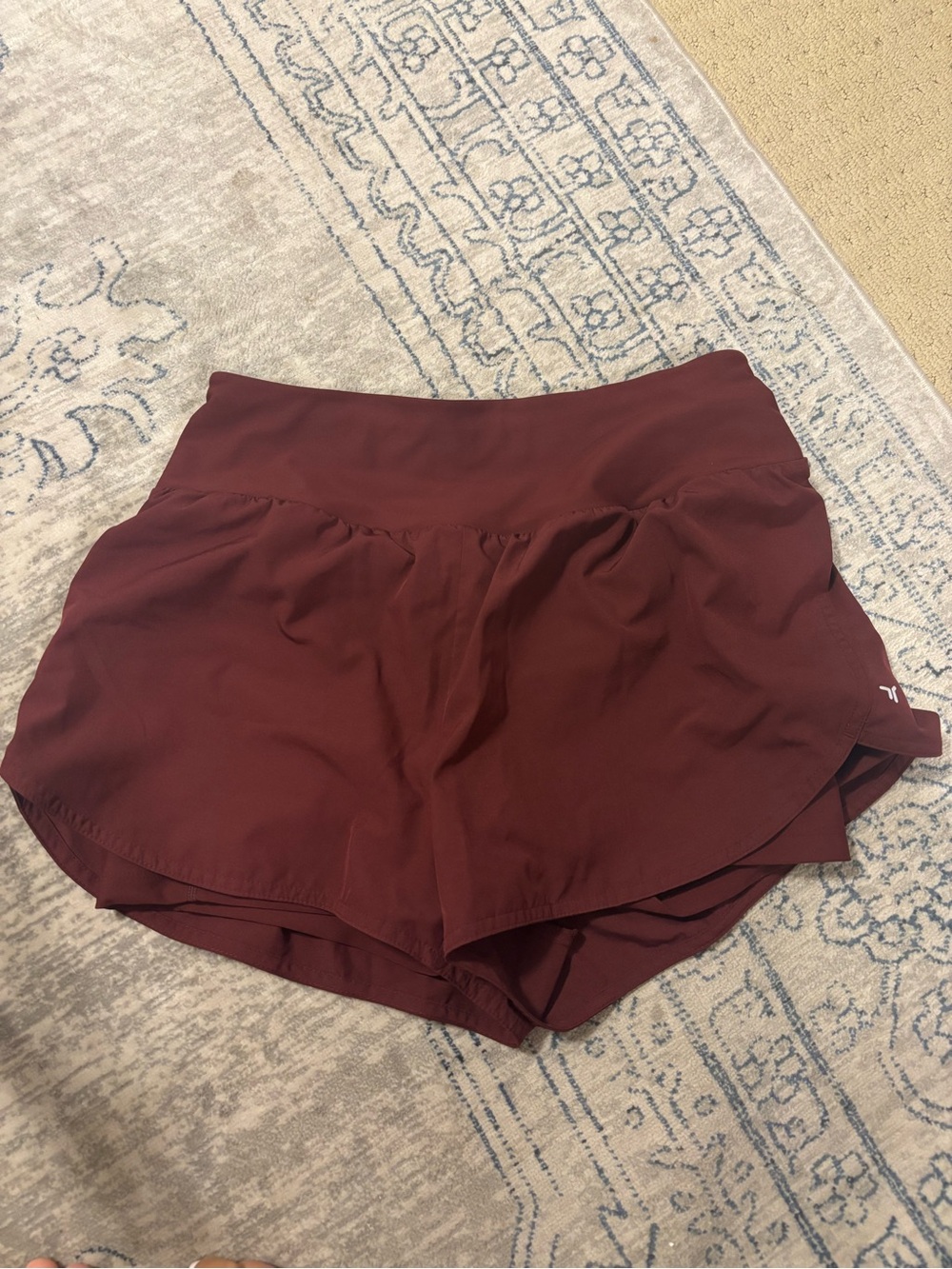 Women’s Burgundy Athletic Shorts - Old Navy Lightweight Running Shorts